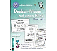 Merkblätter: Deutsch-Wissen aus der Kategorie Deutsch