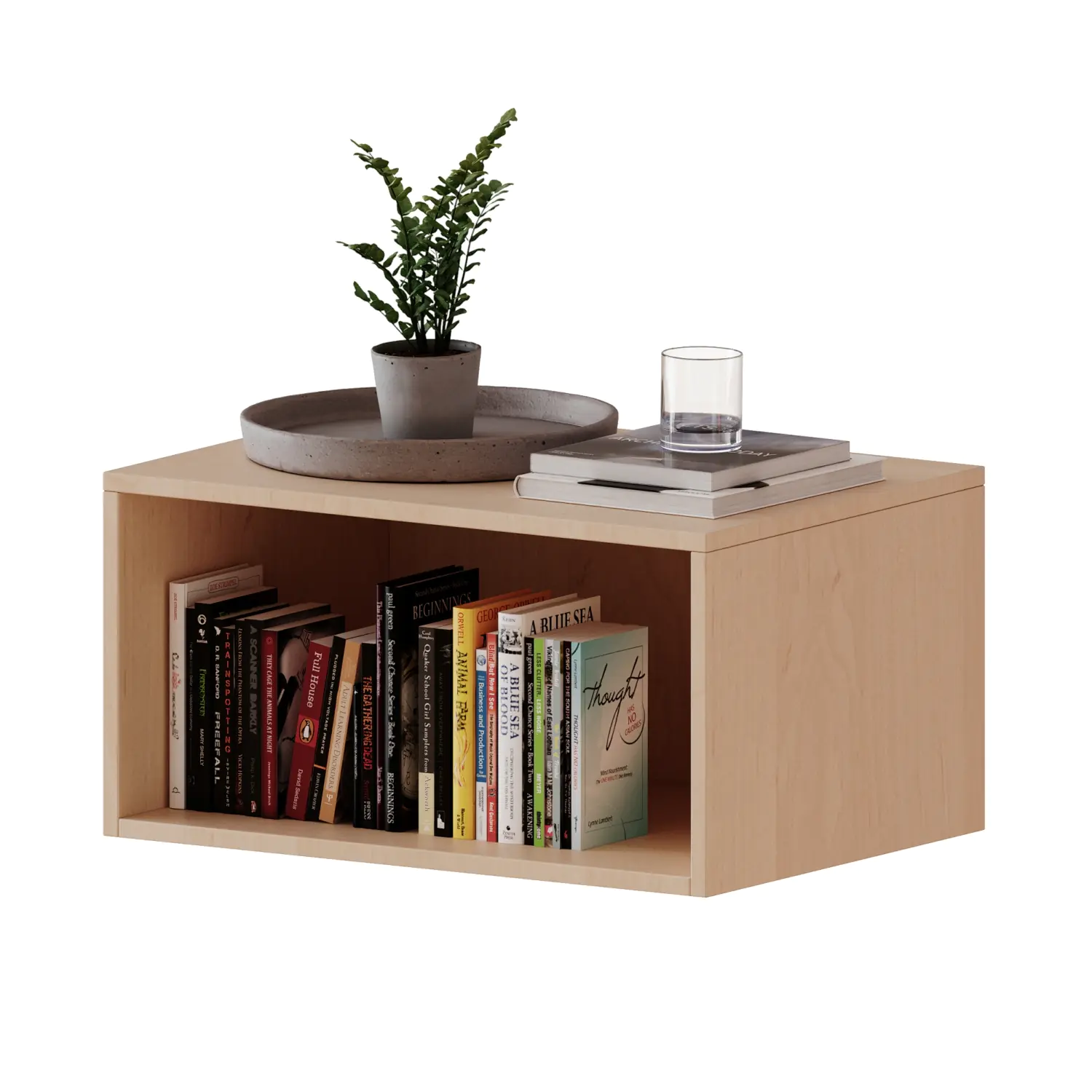 Aufsatz, Schulregal für 1 OH, B/H/T 60x36x50cm aus der Kategorie Regale & Ablagen 