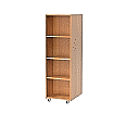 Bücherregal, 165 cm hoch, 52x64 cm (B/T), doppelseitig, 6 Böden aus der Kategorie Bibliotheksinseln