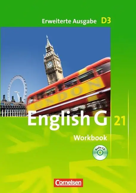 English G 21. D3. 7. Schuljahr. Workbook mit CD aus der Kategorie Englisch