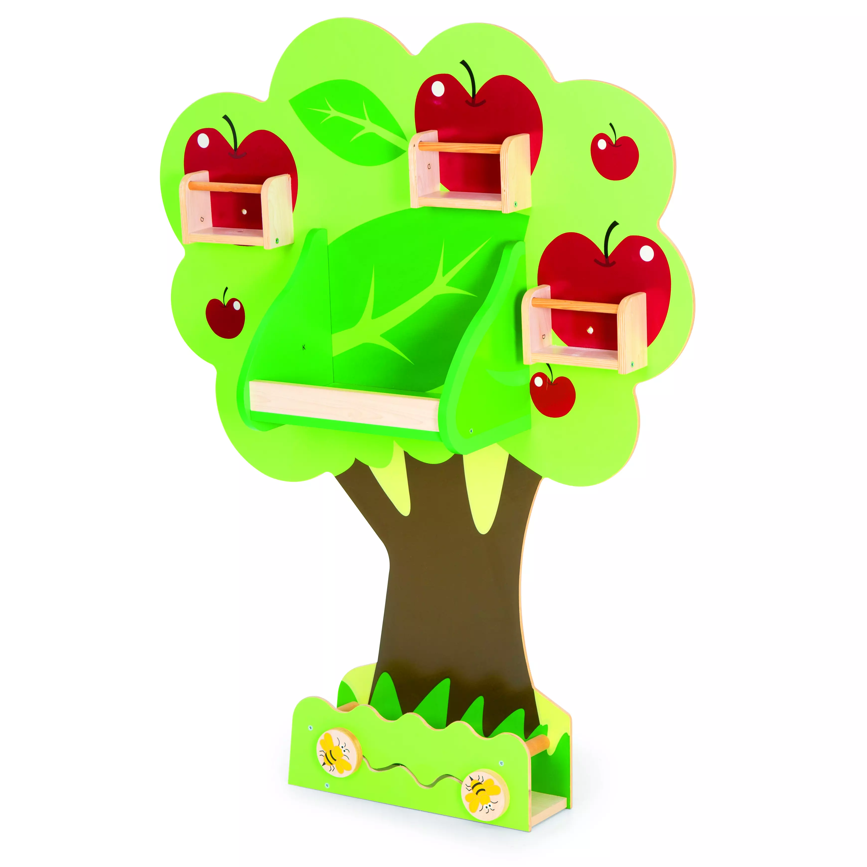 Wisdom Apfelbaum | Wandregal | 106 x 15 x 132 cm | Holz aus der Kategorie Regale