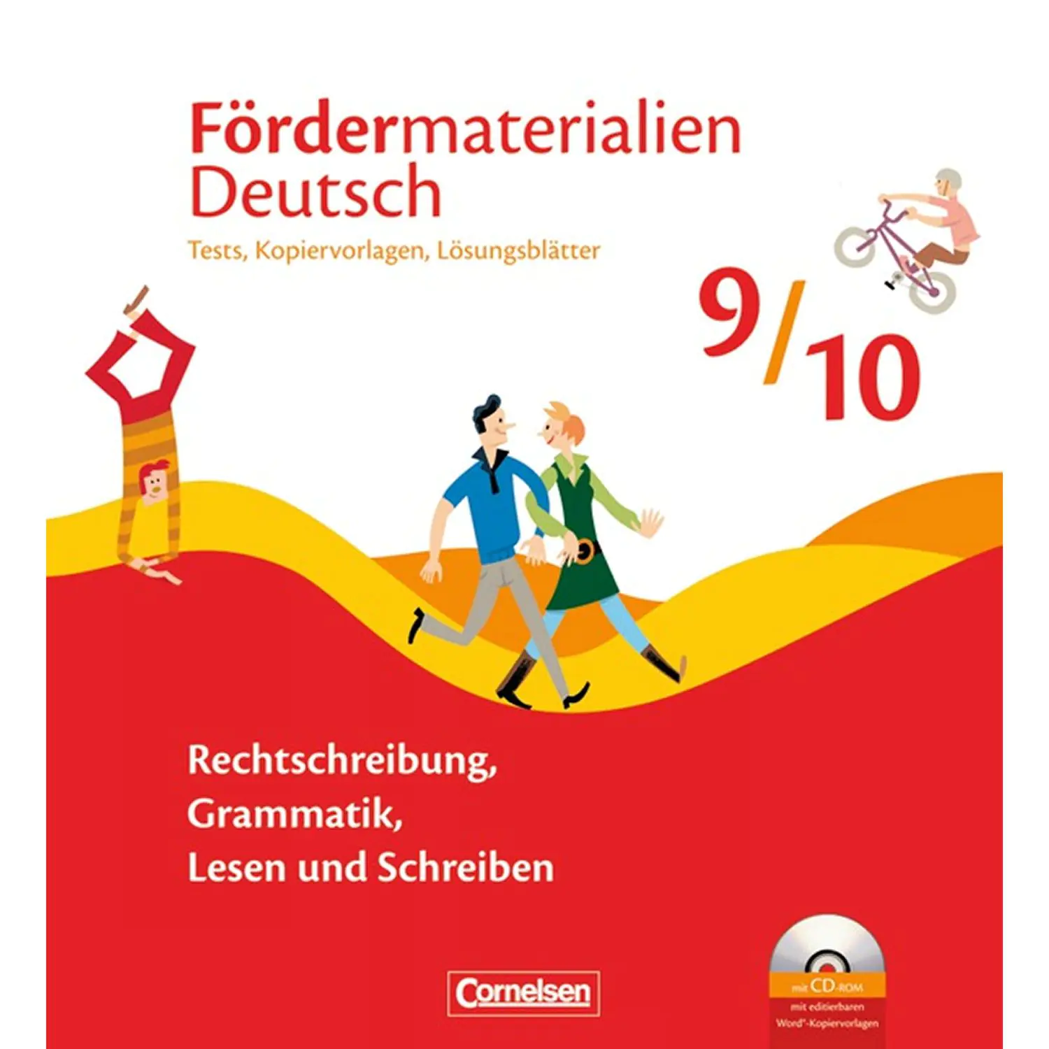 Fördermaterial Deutsch. 9./10. Schuljahr. Kopiervorlagen+CD. Einzellizenz aus der Kategorie Deutsch