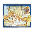 Wandkarte Römisches Weltreich seit Cäsar, 175 x 140 cm, aus der Kategorie Altertum 3000 v.C.-500