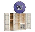 Musikschrank MOFF 3B, B/H/T 210,9 x 190 x 60 cm aus der Kategorie Musikschränke