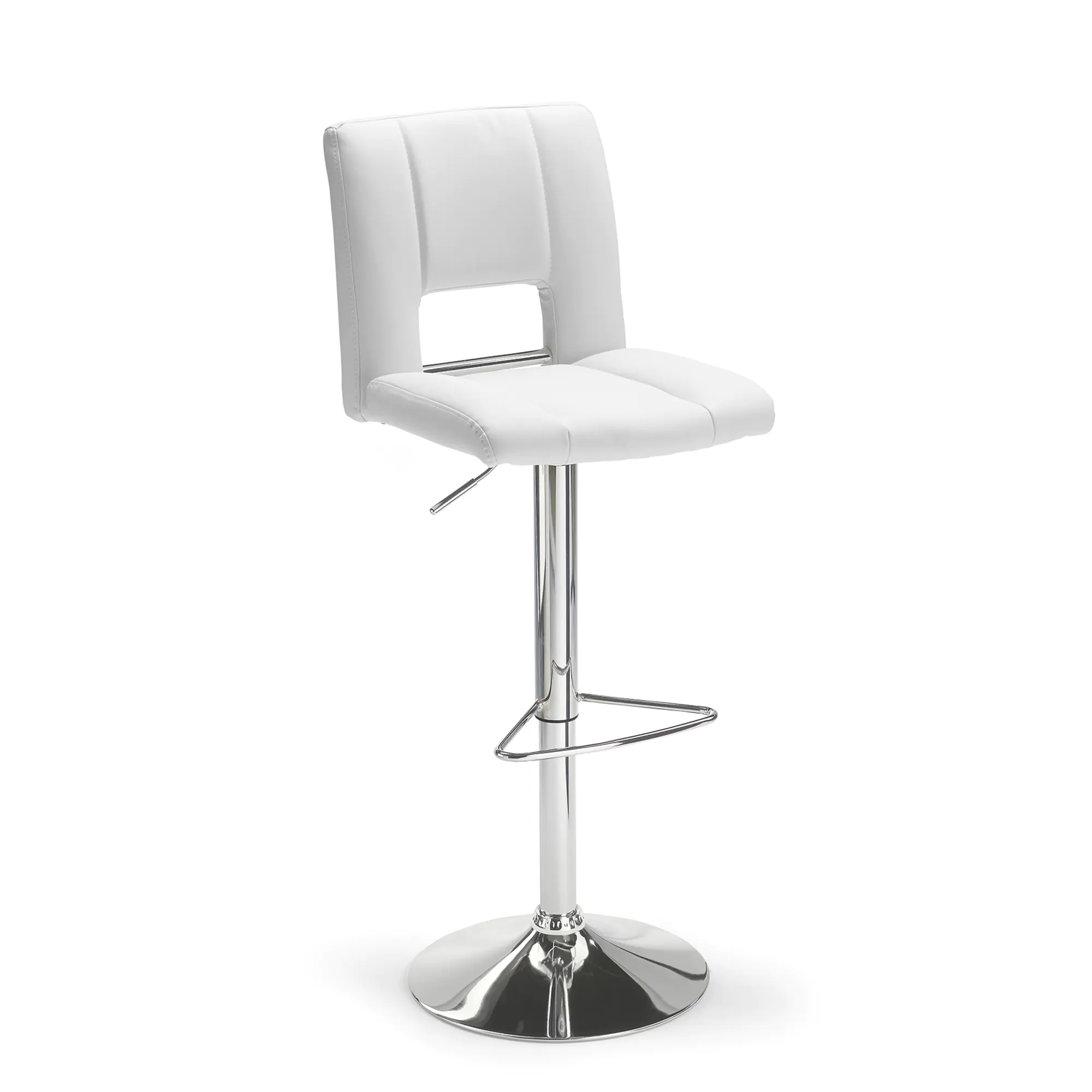Barhocker ANZIO Kunstleder ws 2St aus der Kategorie Hocker
