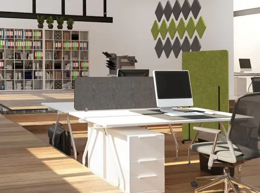 AKUSTIX Stellwand B/H/T: 120x160x1,8 cm, hellgrün aus der Kategorie Raumteiler