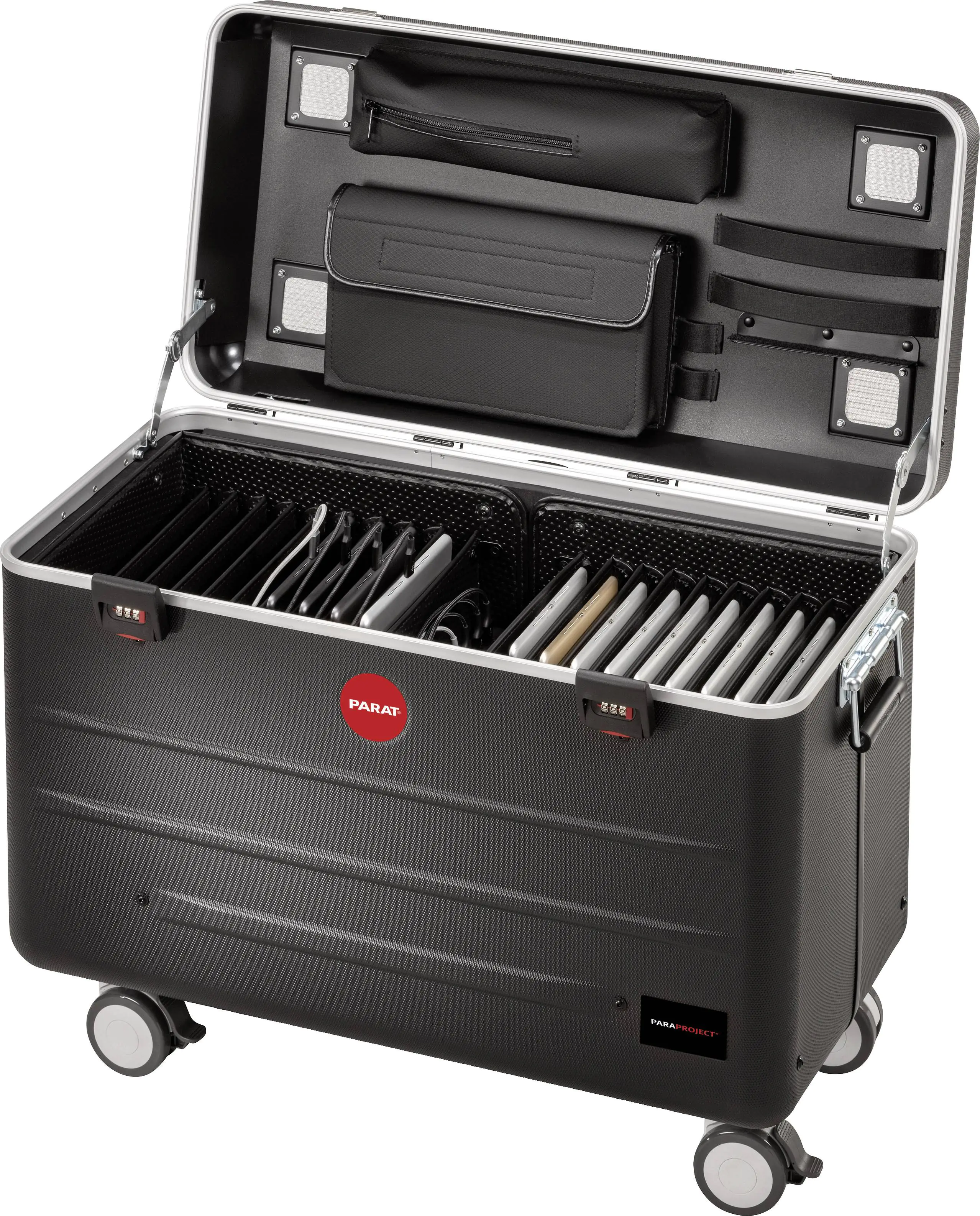 PARAPROJECT® Case TC20, TwinCharge, USB-C®, ohne Kabel, schwarz aus der Kategorie Notebookschränke