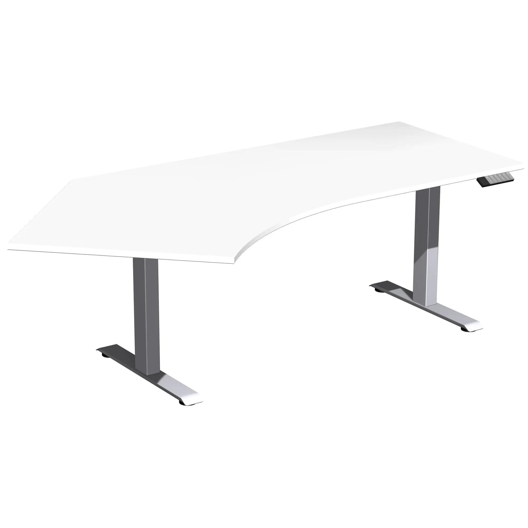 Gera Tisch Elevate Basic 135 li 2166x1130x730-1230 si/ws aus der Kategorie Tische