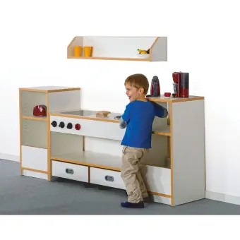 Korpusregalsysteme "BIBER" Regalsystem, inklusive der Spielküche und Hängeregal aus der Kategorie offene Regale