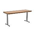 Klapptisch, 160x60 cm (B/T), 72 cm hoch, T-Fuß,