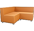 Entspannungs-Element-Ecke mit Lehne, Sitzfläche 138x72 cm (B/T), Höhe 70 cm, Bezug: aus der Kategorie alte Einzelelemente