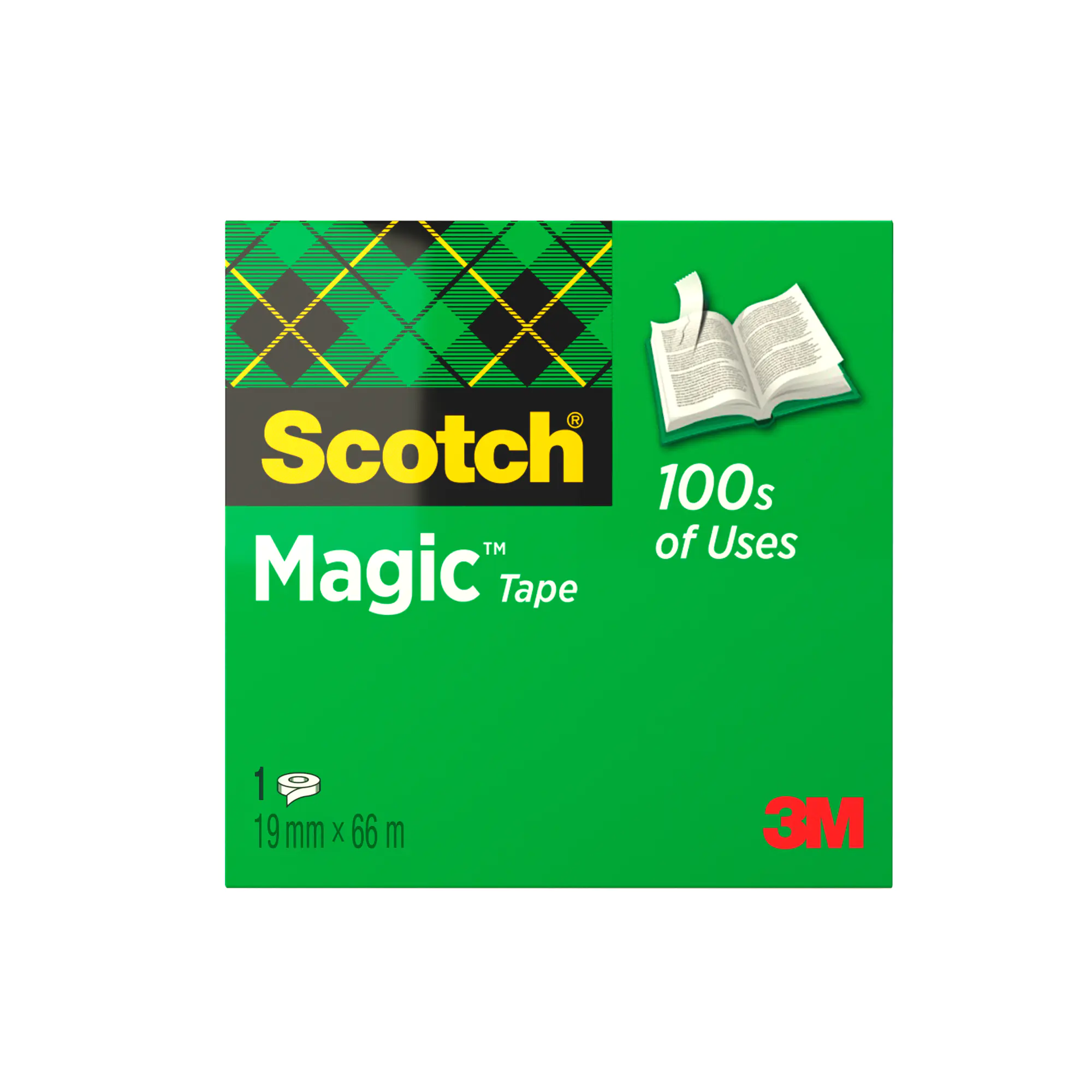 Scotch Klebefilm Magic 810 19mmx66m unsichtbar aus der Kategorie Klebebänder