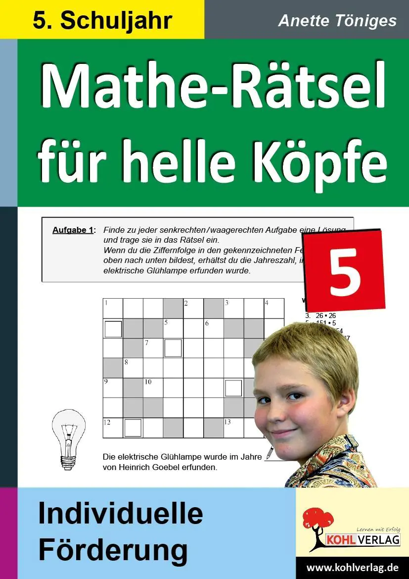 Mathe-Rätsel lösen / 5. Schuljahr aus der Kategorie Mathematik