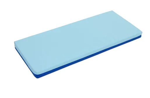 Liegepolster 140 x 60 x 6 cm, Farbe hellblau/blau aus der Kategorie Spielpodeste