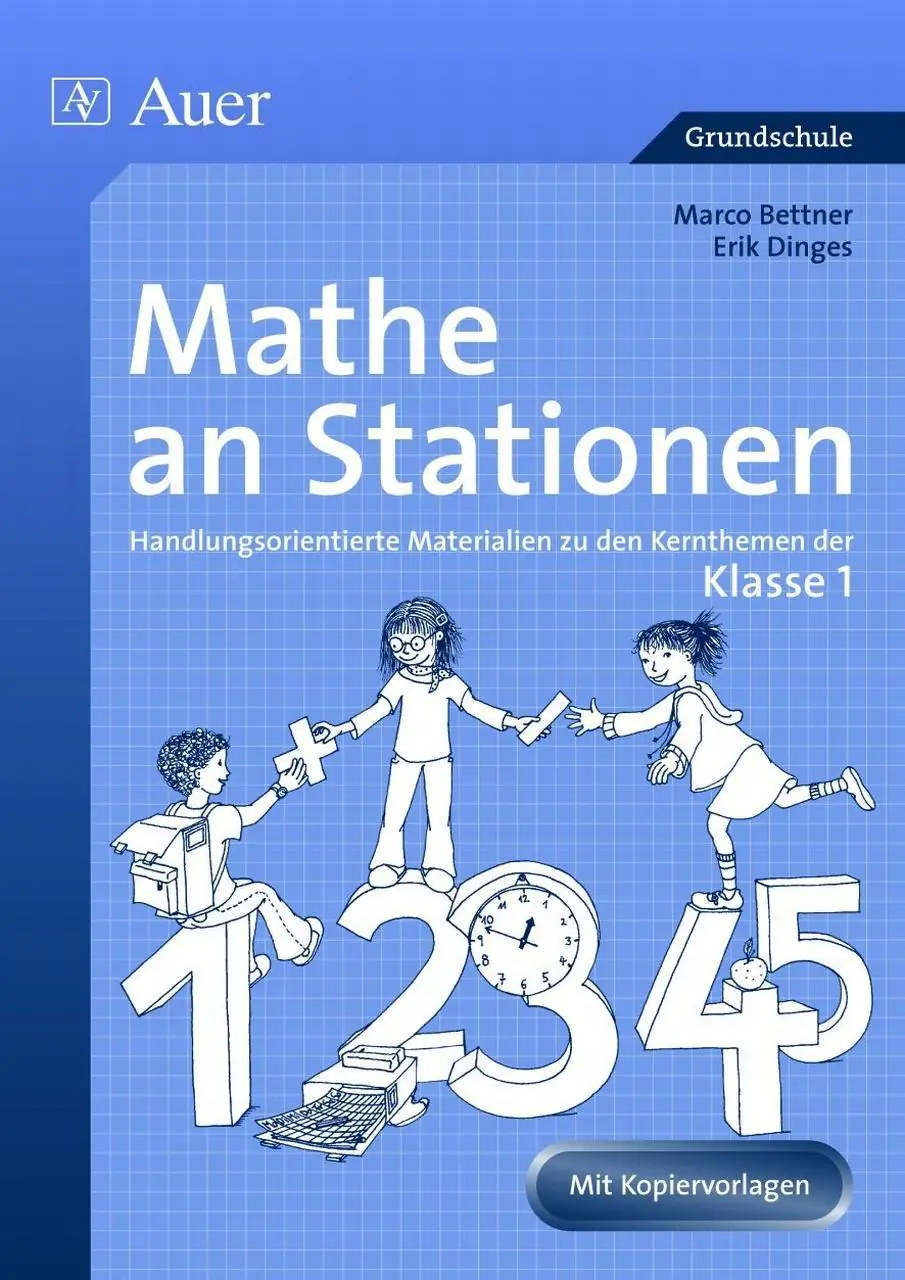 Mathe an Stationen. Klasse 1 aus der Kategorie Mathematik