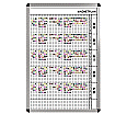 Personal-Raum-Plan, 10 Stunden, 33 Spalten, 103x77 cm,