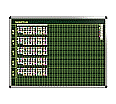 Klassen-Plantafel,  8 Stunden Mo-Fr, für 35 Klassen, 103x157 cm,