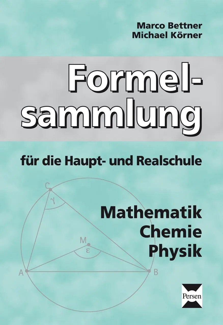 Formelsammlung für die Haupt- und Realschule aus der Kategorie Mathematik