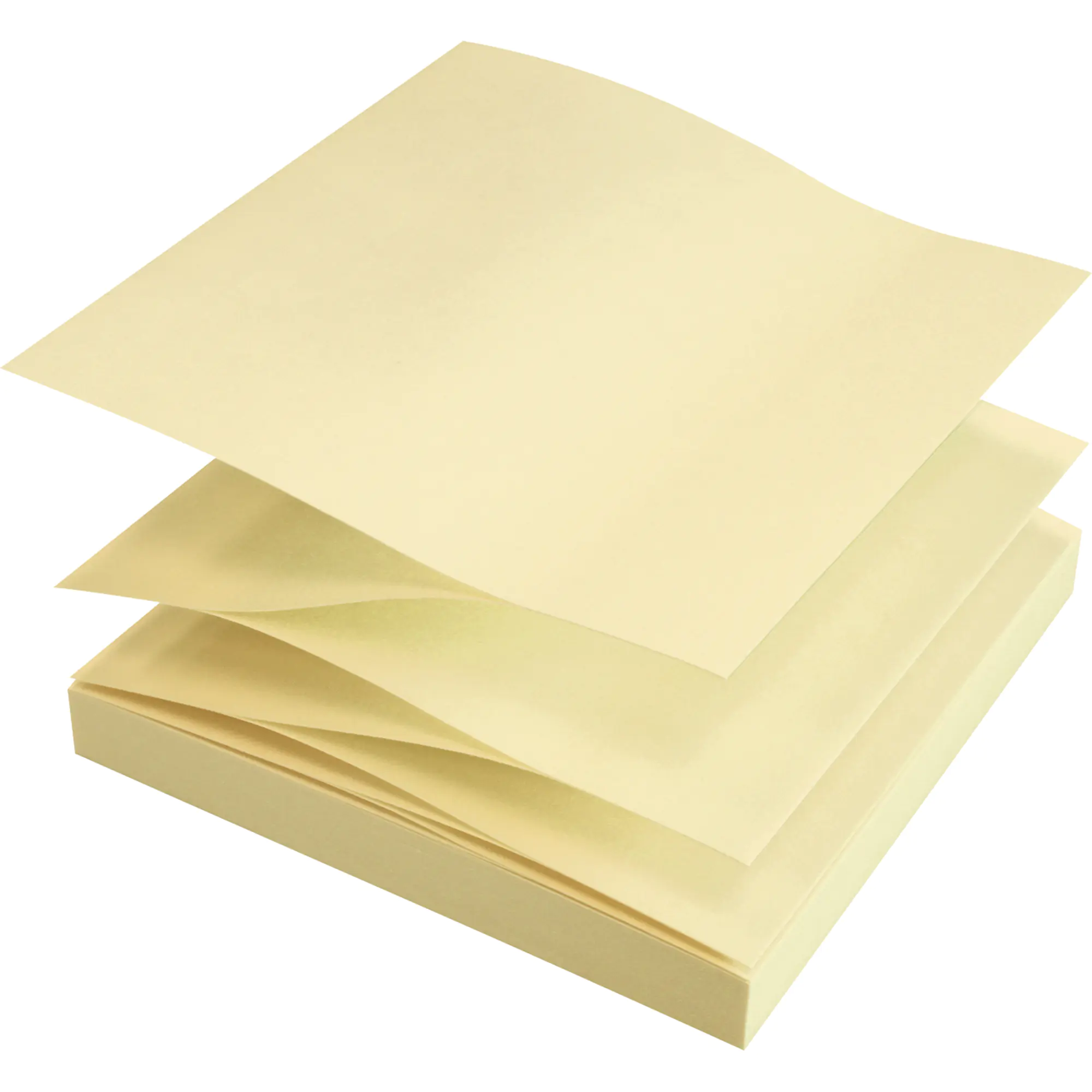 Soennecken Haftnotiz oeco Z- Falz 75x75mm 100Bl. ge 12St. aus der Kategorie Haftnotizen & -streifen