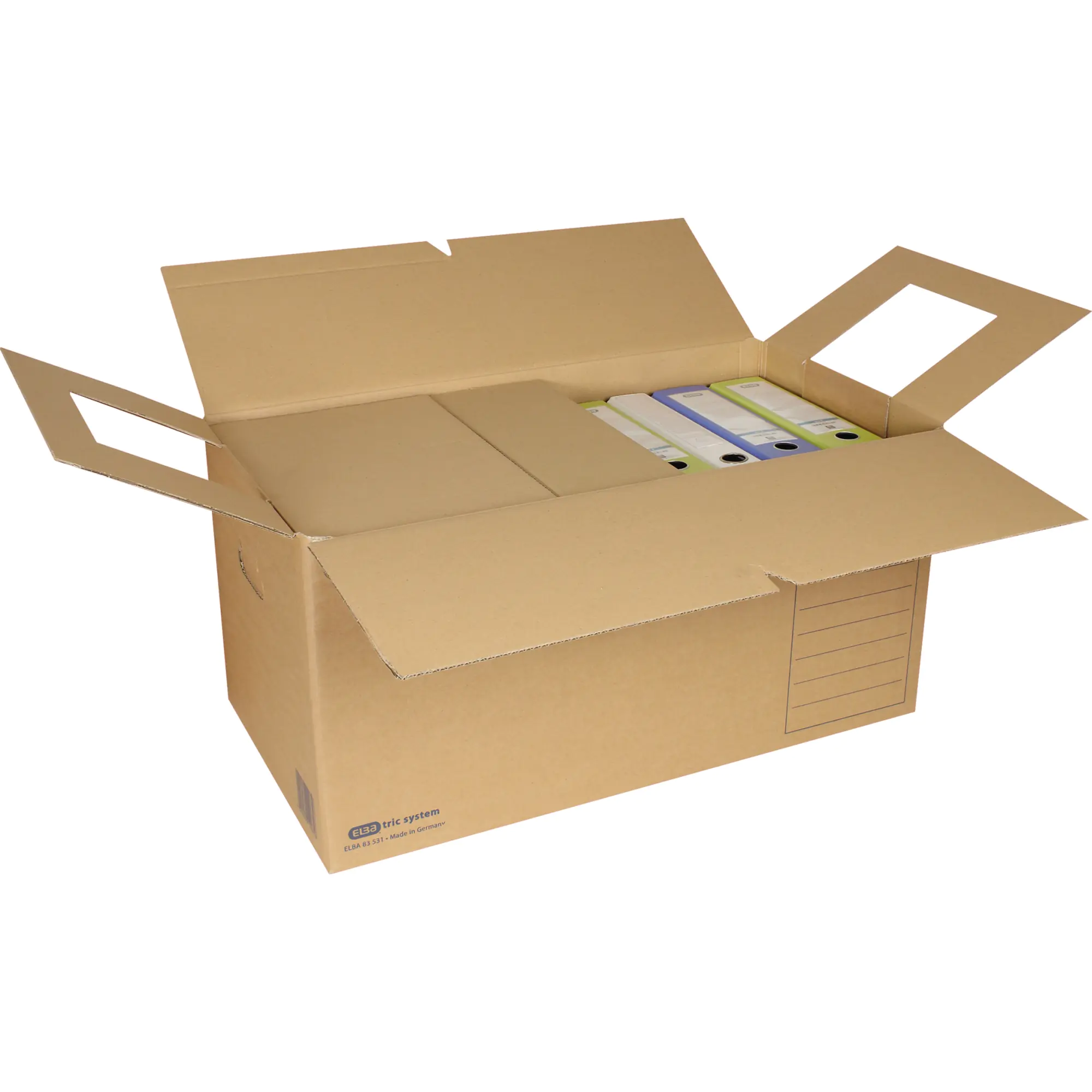 Elba Archivbox tric system für A4 br 10 St. aus der Kategorie Versandkartons