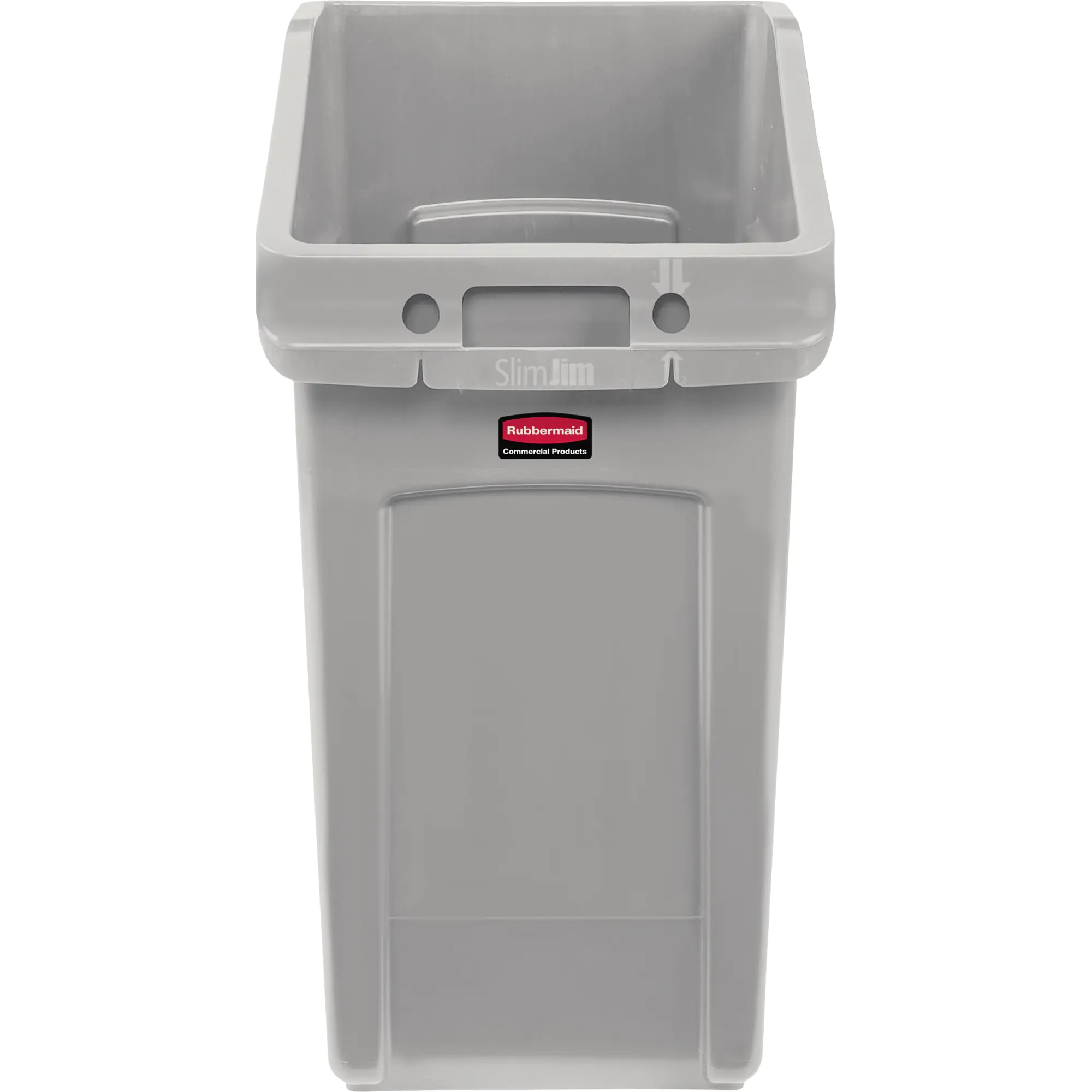 Rubbermaid Untertischbehälter Slim Jim 87l grau aus der Kategorie Abfalleimer