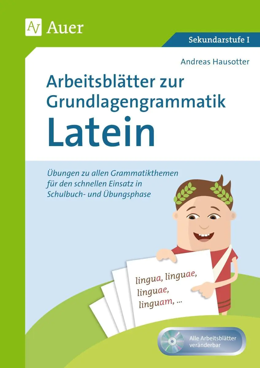 Arbeitsblätter zur Grundlagengrammatik Latein aus der Kategorie Schulbücher