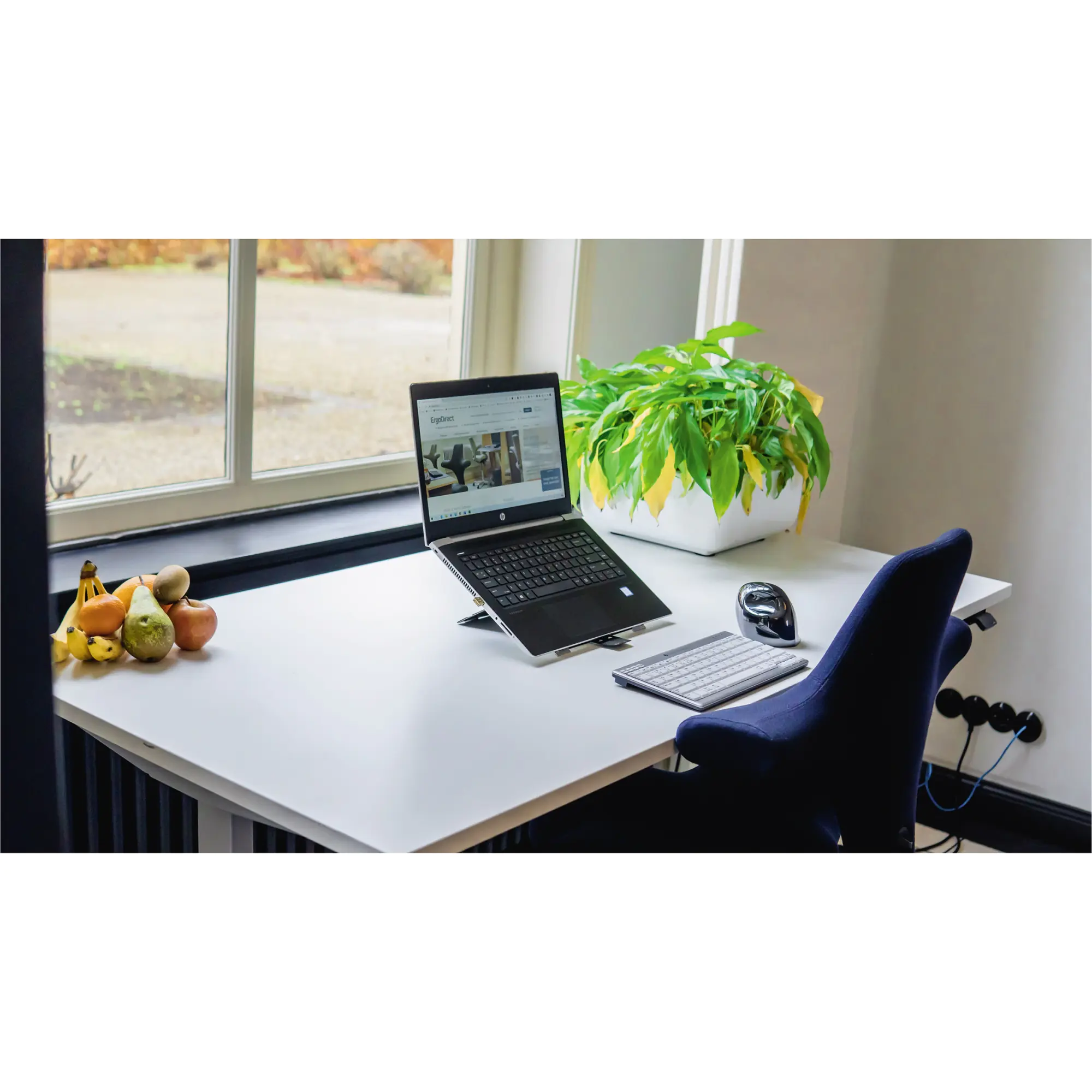 BakkerElkhuizen Schreibtisch WORK & MOVE 120x70cm sw/ws aus der Kategorie Tische