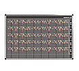 Personal-Raum-Plan, 10 Stunden, 83 Spalten, 103x177 cm,