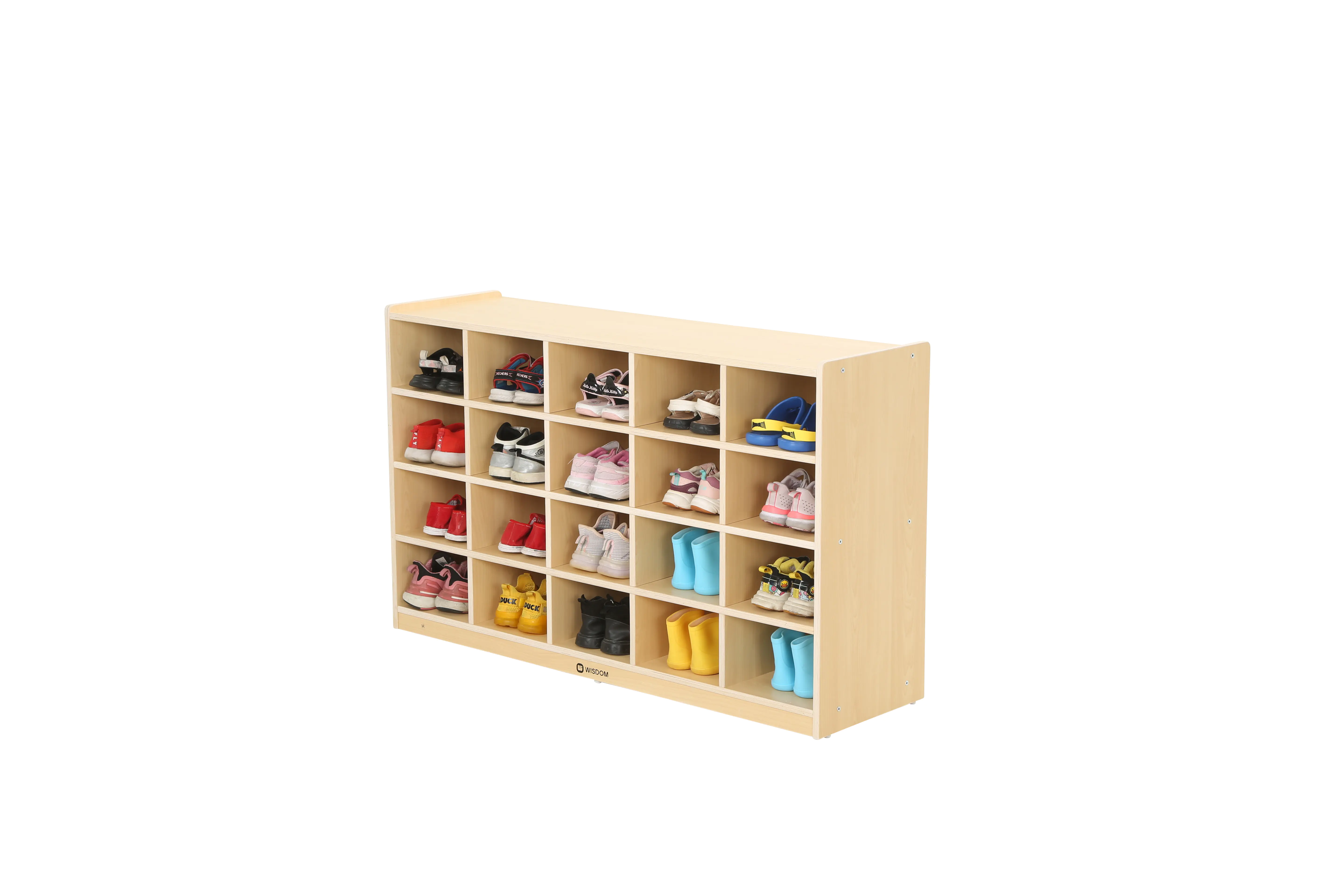 Wisdom Owlaf | Schuhregal | 120 x 38 x 73 cm | Holz aus der Kategorie Taschen- & Schuhaufbewahrung 