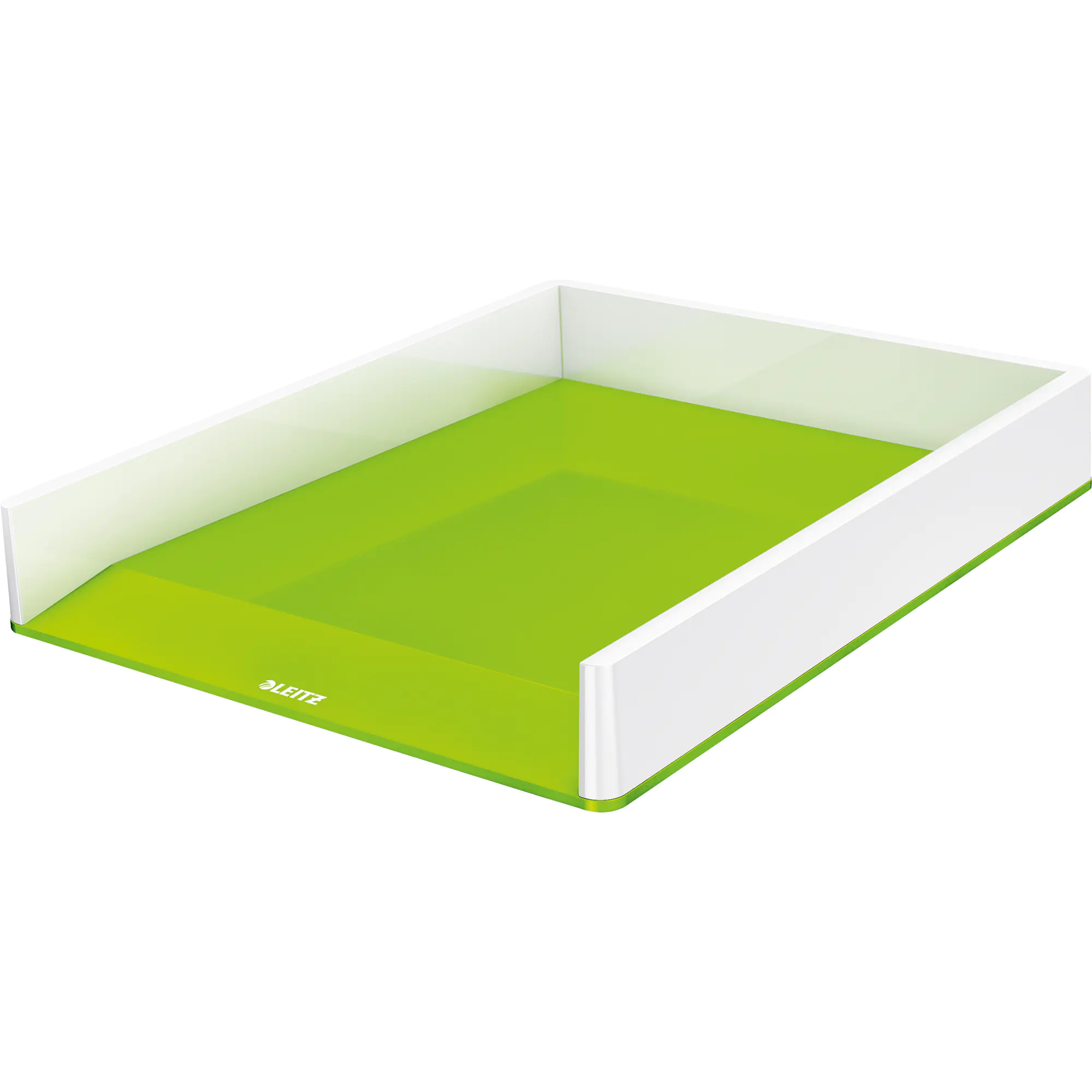 Leitz Briefkorb WOW DIN A4 PS weiß/grün aus der Kategorie Ablage