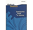 EinFach Deutsch - Unterrichtsmodelle. Szenisches Spiel in der Schule aus der Kategorie Deutsch