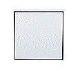 Rollo-Zug-Leinwand 200x200 cm(111") Tuch: mattweiß, Gehäusemaße 217x9x9cm Format 1:1 | 