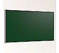 Wandtafel Stahl grün, 200x120 cm, ohne Kreideablage,