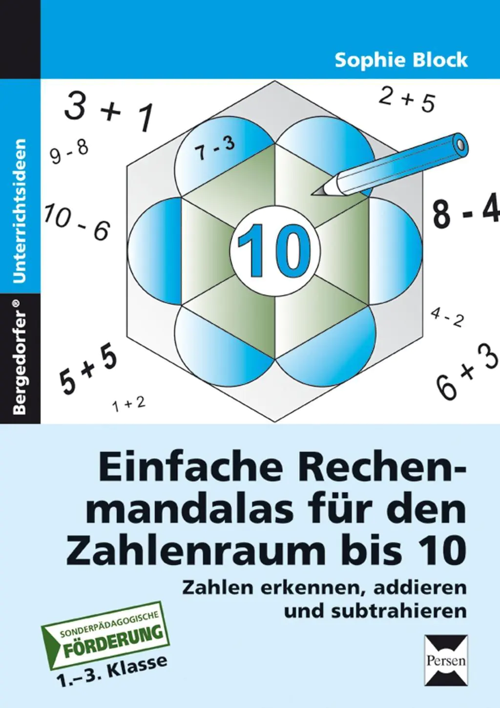 Einfache Rechenmandalas für den Zahlenraum bis 10 aus der Kategorie Mathematik