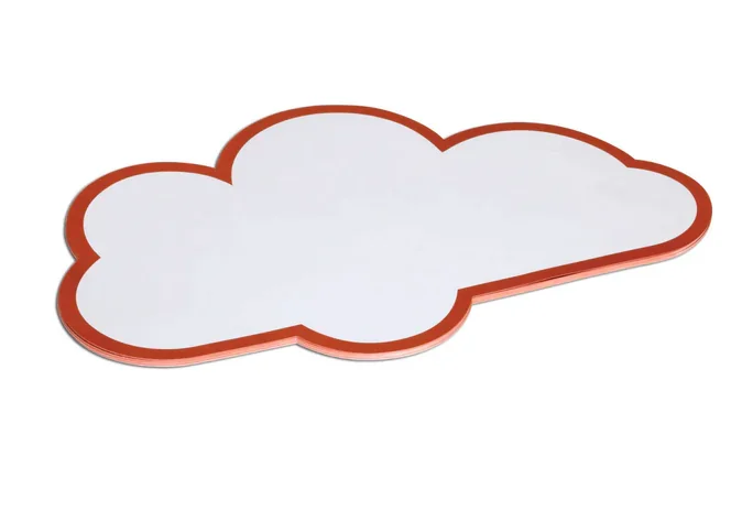 Moderationskarten Wolke, Größe: 26,5 x 43 cm aus der Kategorie Zubehör & Ersatzteile Präsentation