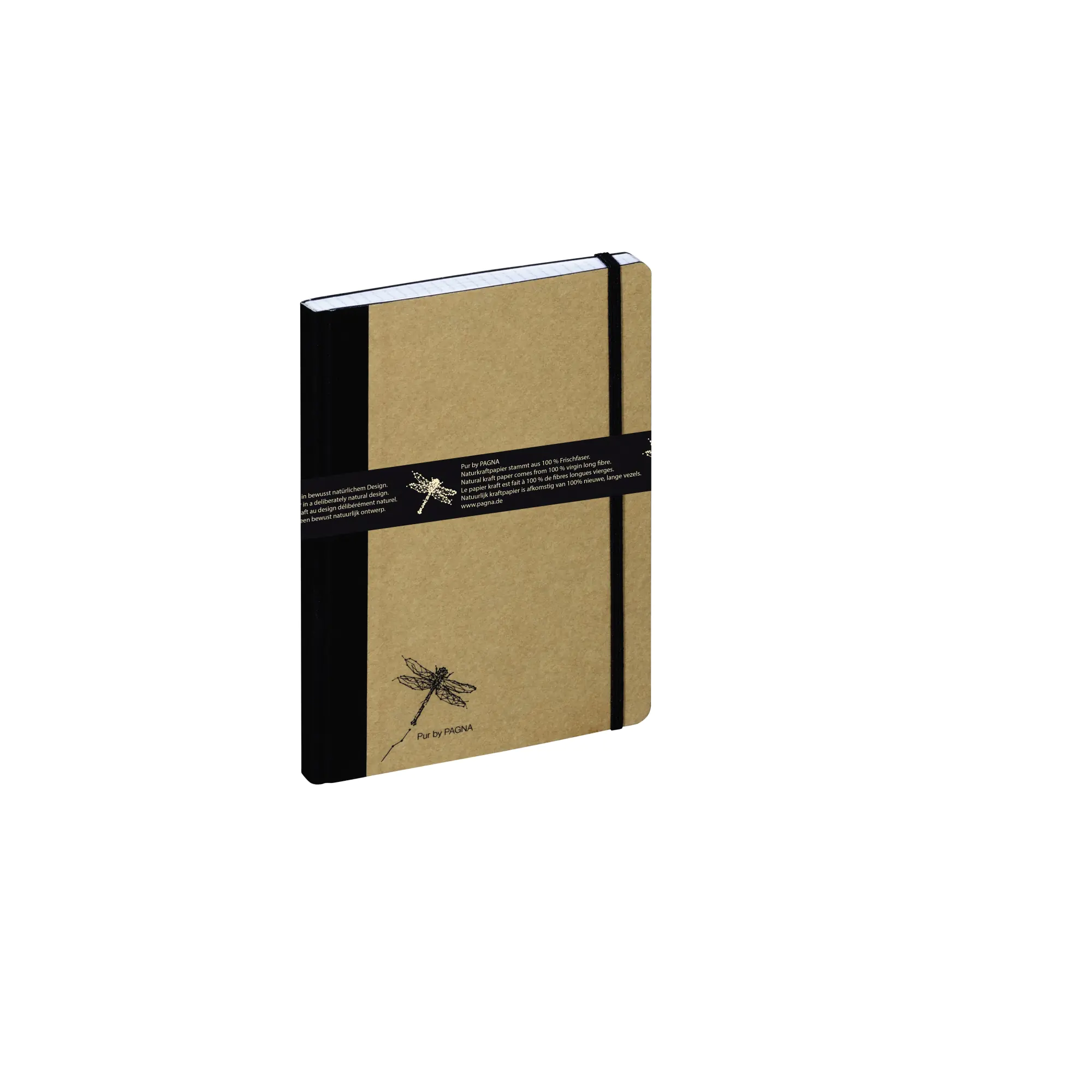 Pagna Notizbuch Pur A5 192Seiten kariert aus der Kategorie Bücher