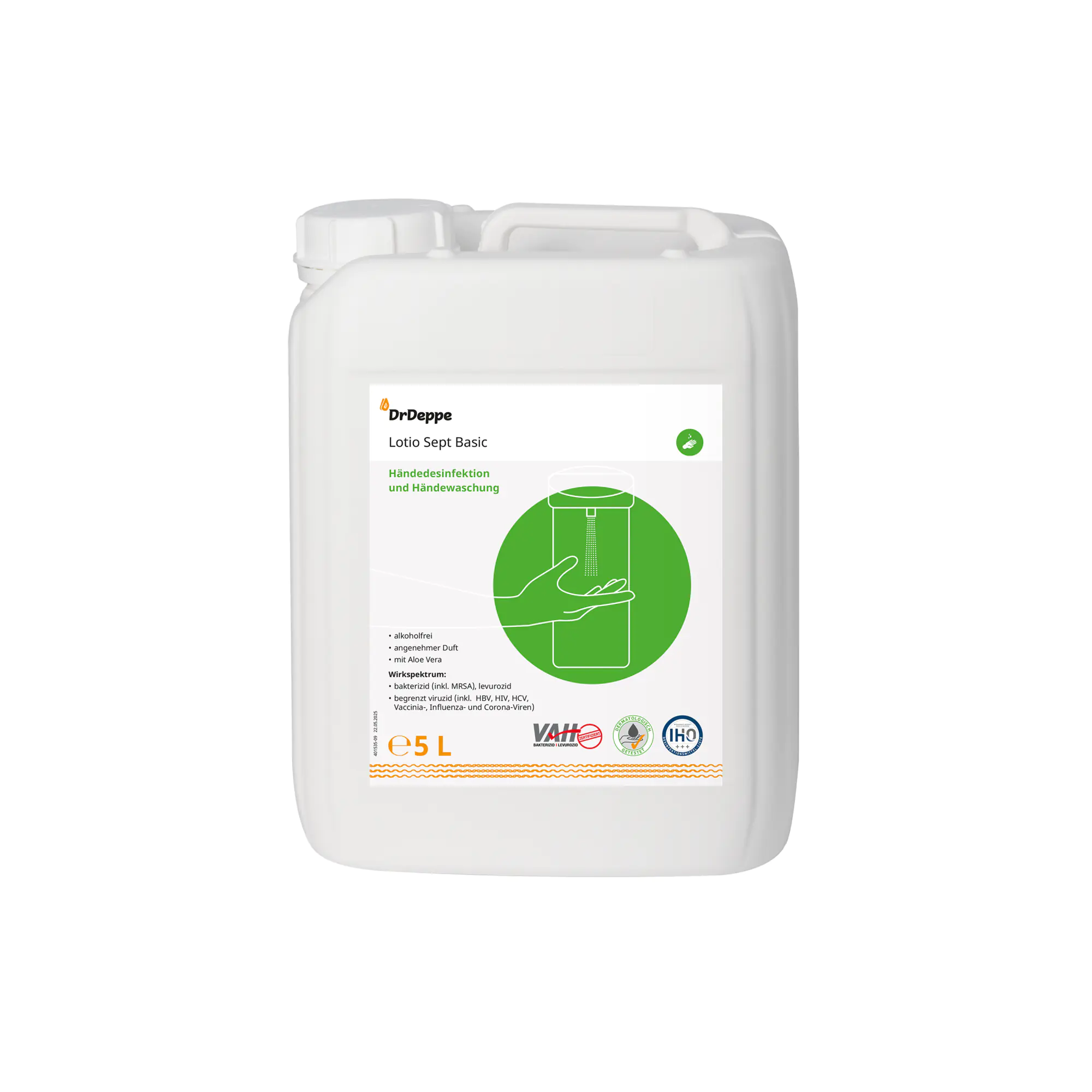 Dr. Deppe Handdesinfektion Lotio Sept Basic 5l aus der Kategorie Desinfektion