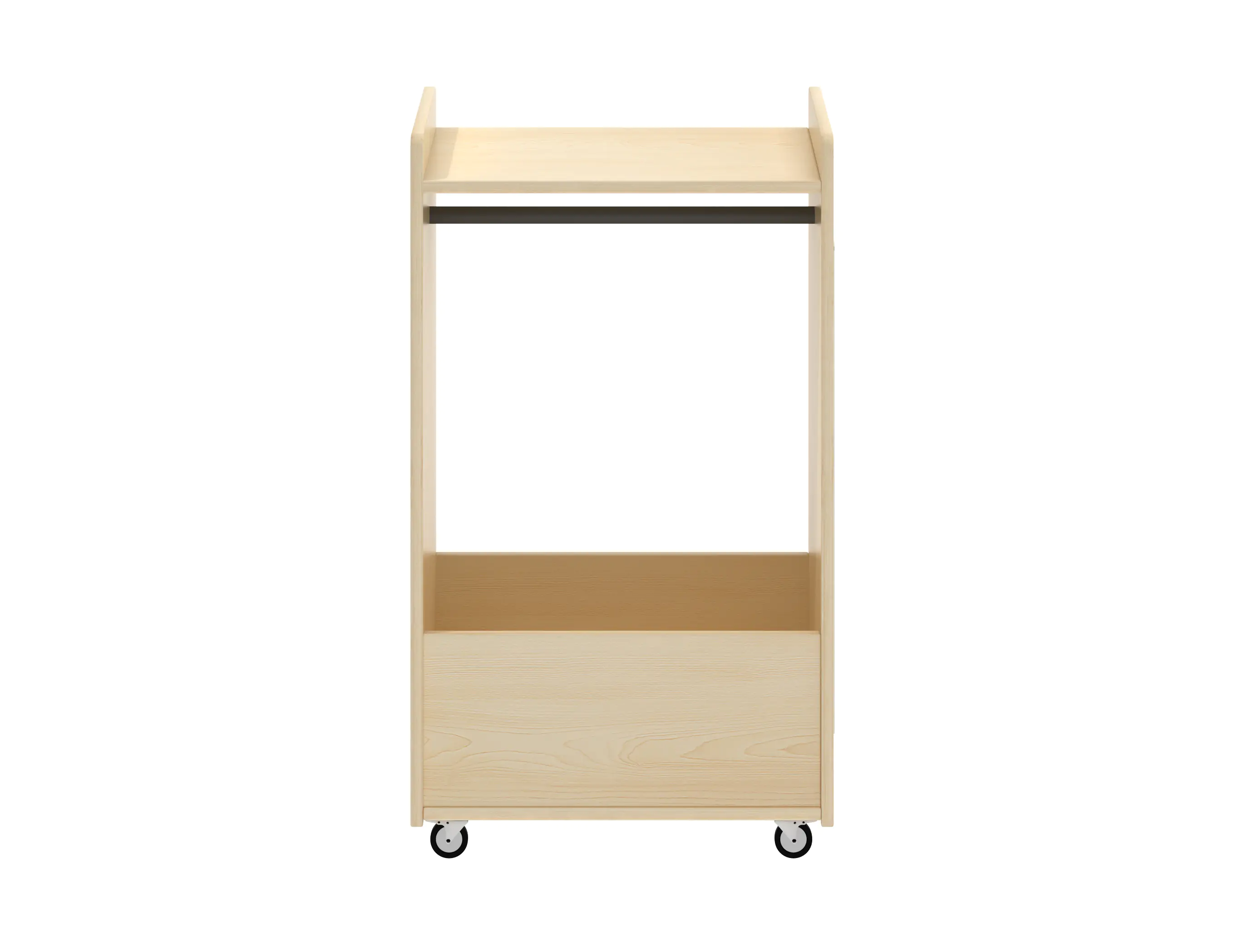 Wisdom Owlaf | Kleider- & Kostümwagen | 60 x 40 x 100 cm | Holz aus der Kategorie Rollwagen & Transportwagen