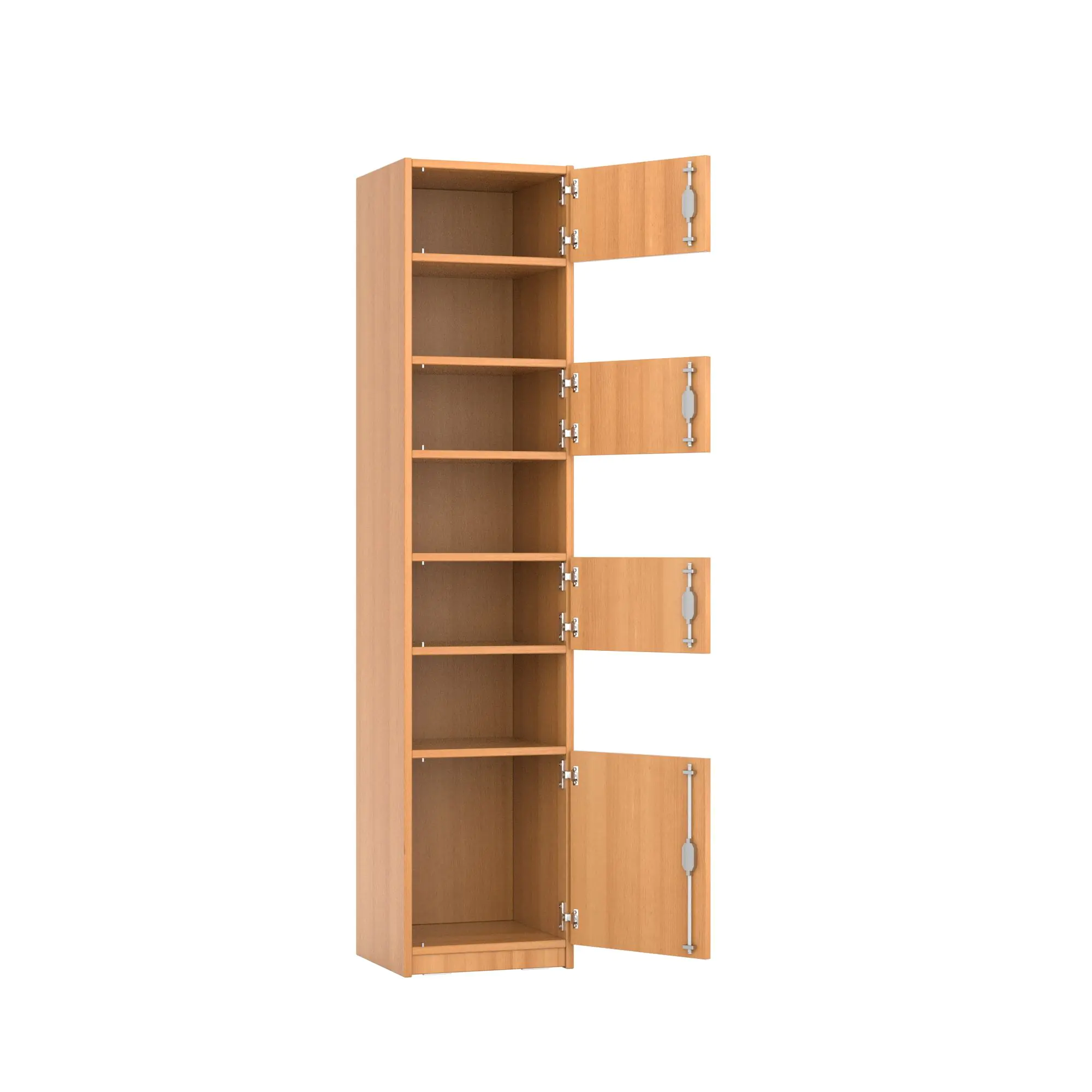 Schließfachschrank, 190 cm hoch, 42x50 cm (B/T), aus der Kategorie Schließfachschränke