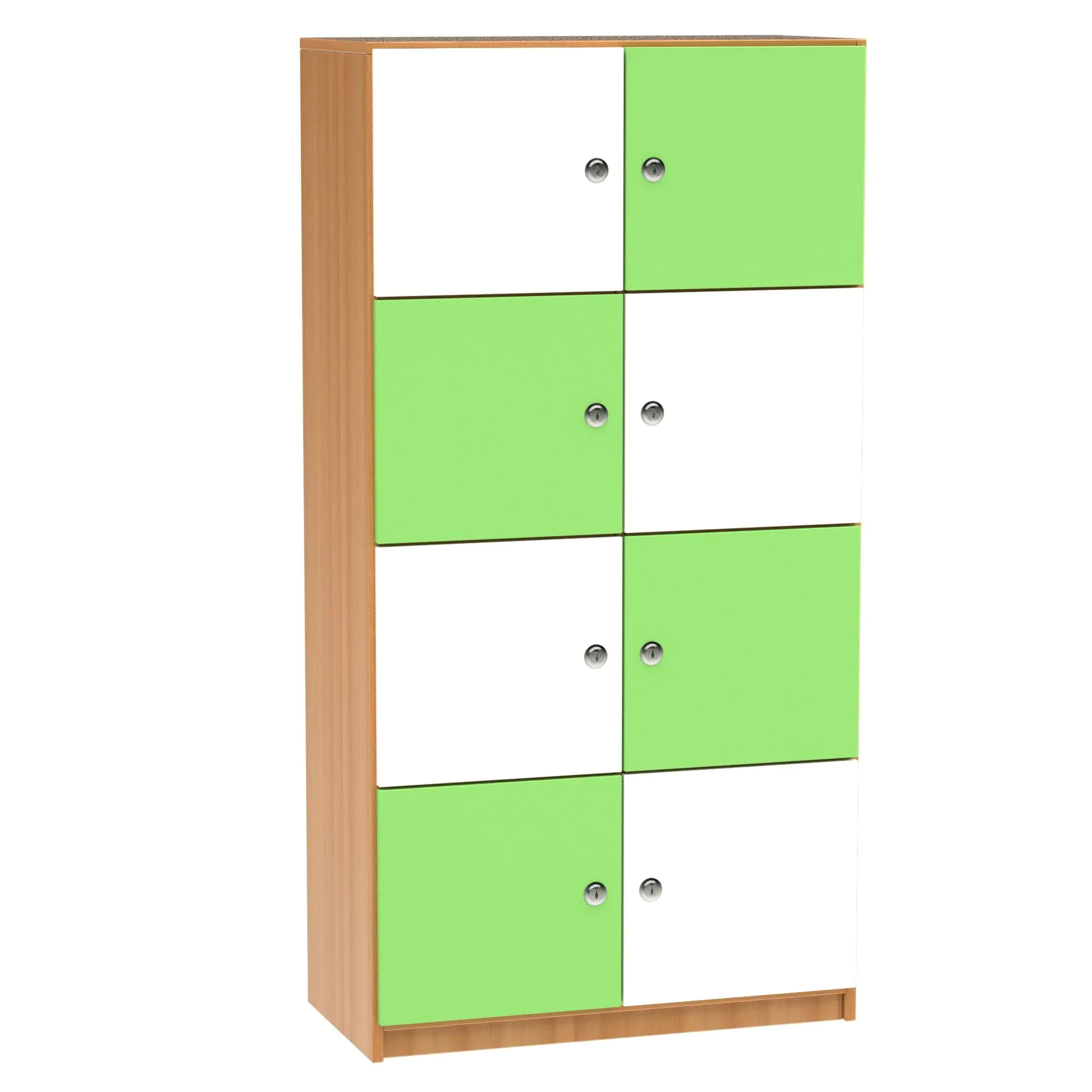 Schließfachschrank, 160 cm hoch, 82x50 cm (B/T), aus der Kategorie Alle Produkte