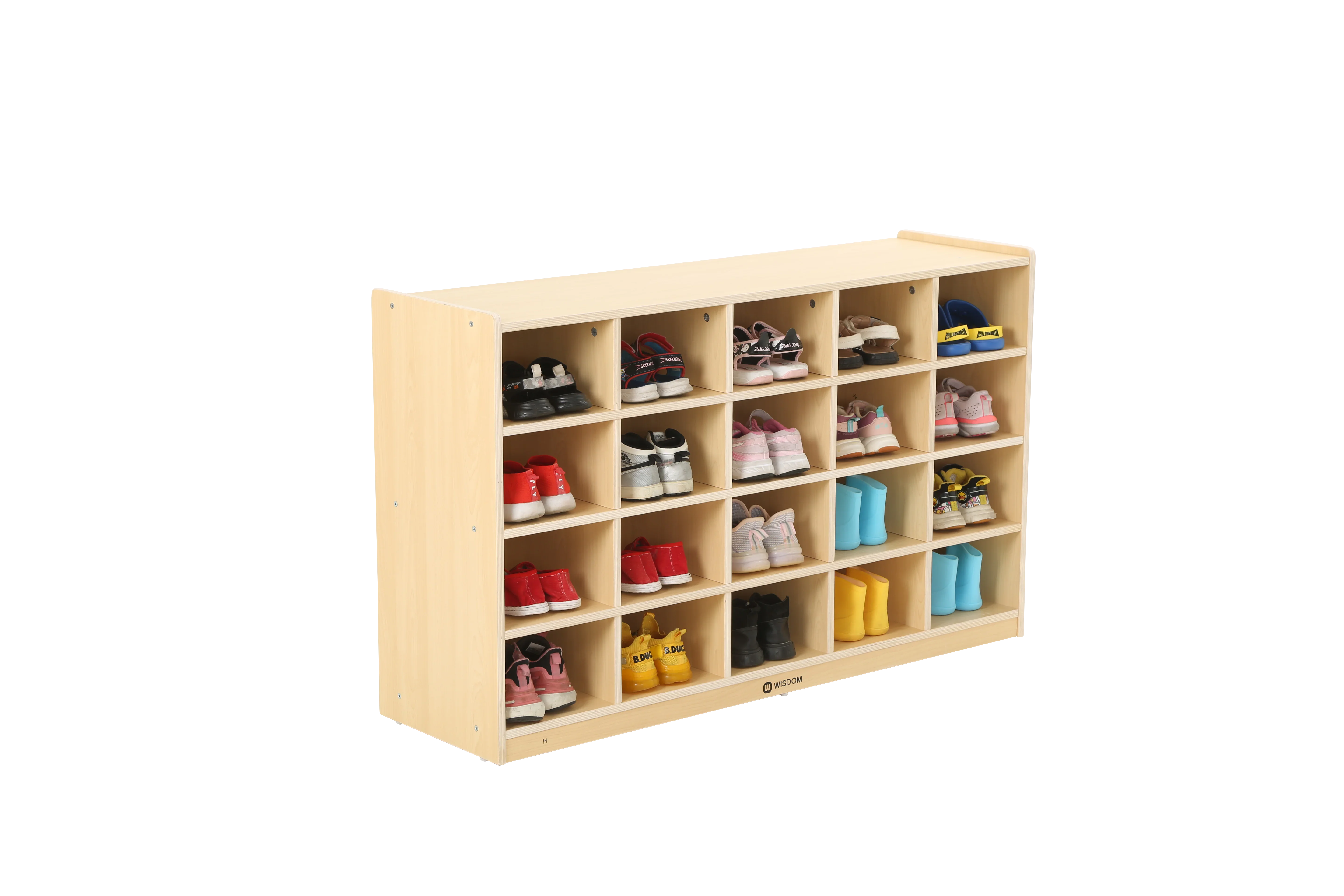 Wisdom Owlaf | Schuhregal | 120 x 38 x 73 cm | Holz aus der Kategorie Taschen- & Schuhaufbewahrung 