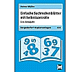 Einfache Sachrechenblätter mit Selbstkontrolle. 3./4. Schuljahr aus der Kategorie Mathematik