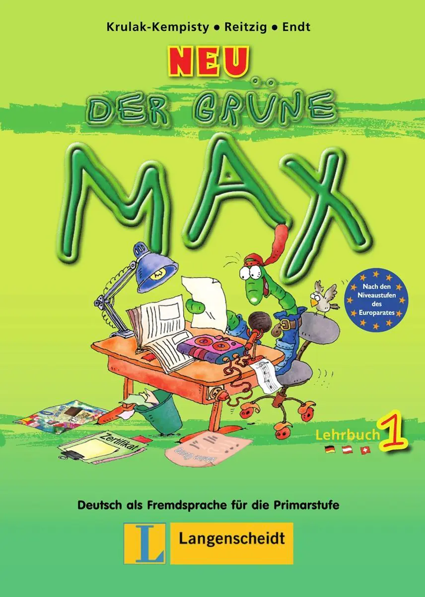 Der grüne Max 1. Lehrbuch aus der Kategorie Deutsch