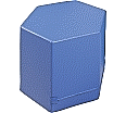 Sitzelement, Hocker sechseckig, Kantenlänge 30 cm, Höhe 30 cm,