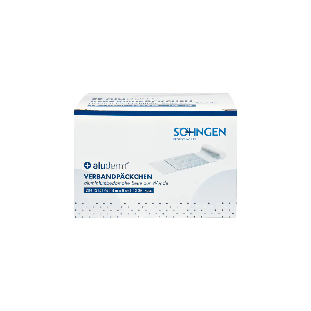 aluderm® Verbandpäckchen mittel Verpackungseinheit 10 St. aus der Kategorie Erste Hilfe