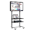 Flat-Screen-Wagen bis  42 Zoll Diagonale, Höhe 170 cm, 86x52 cm (B/T),