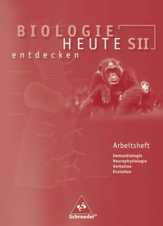 Biologie heute entdecken 3. Arbeitsheft. Sekundarstufe II aus der Kategorie Biologie