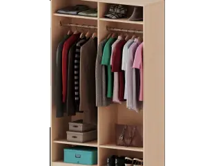 Garderobenregal, 5 OH,  B/H/T 120x190x50cm aus der Kategorie Garderobenschränke