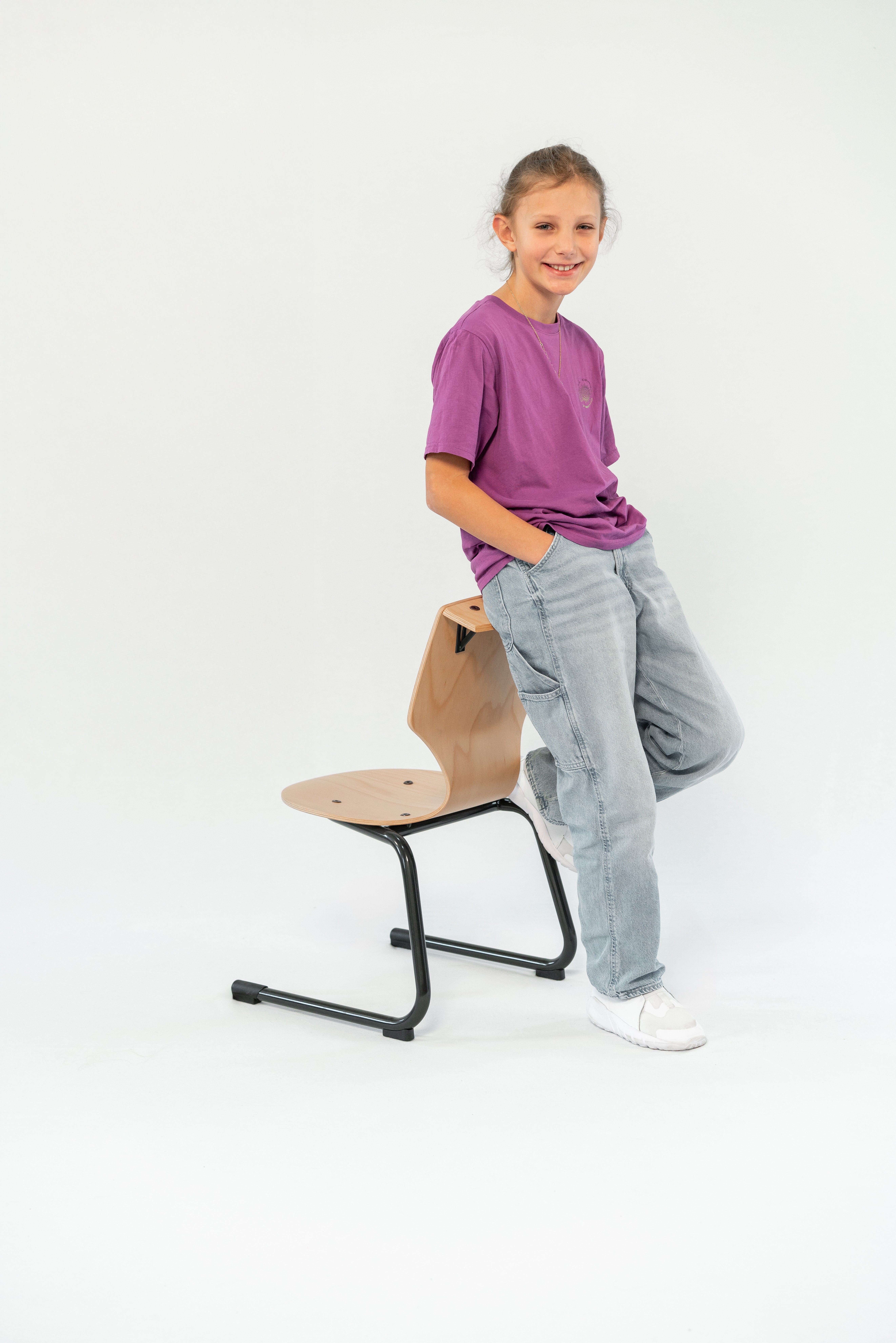 Freischwinger Sitzhöhe 38 cm für Ergonomie für aktives Lernen und Arbeiten aus der Kategorie Rocket Edu