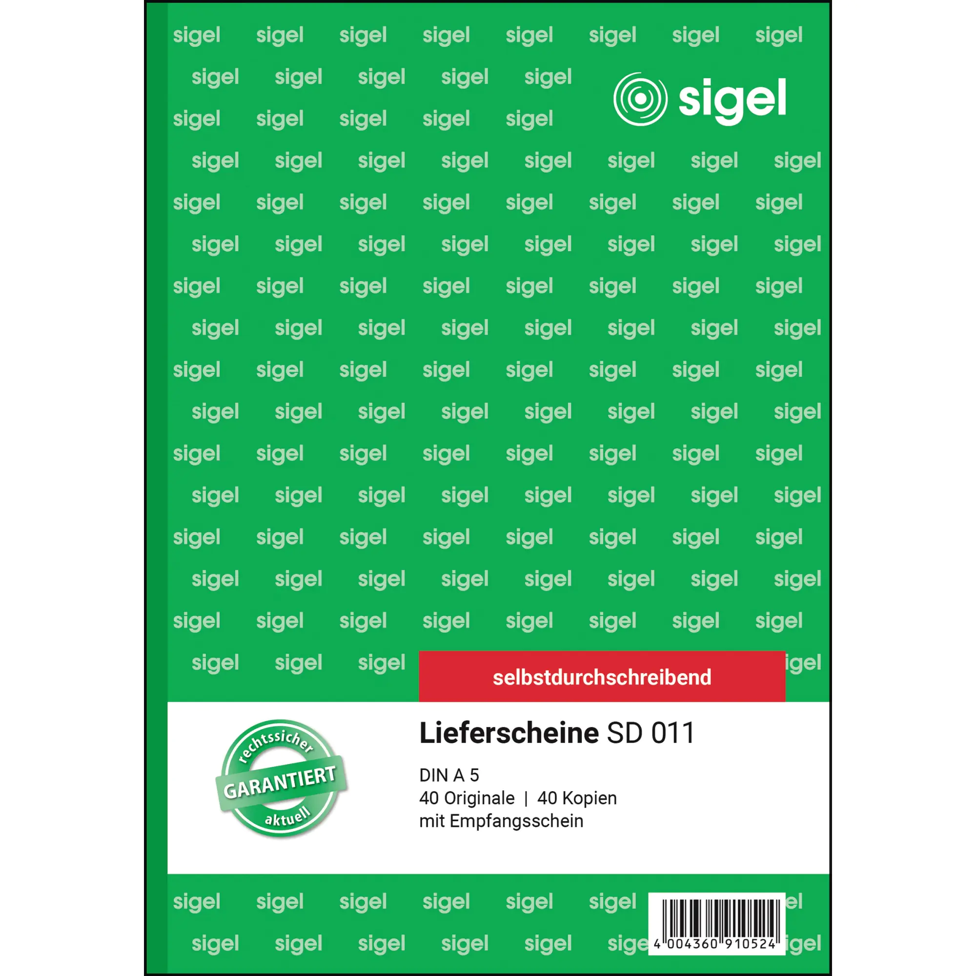 Sigel Lieferschein SD11 DIN A5 2x40Blatt aus der Kategorie  Formulare & Verträge